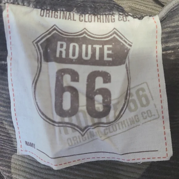 ROUTE 66 REVERSIBLE ARMY JACKET street wear - Picture 2 of 10